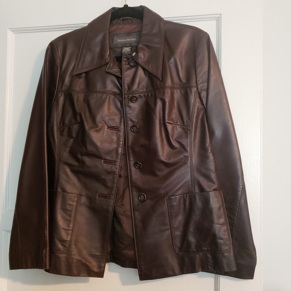 Banana Republic "Women's" Leather Jacket